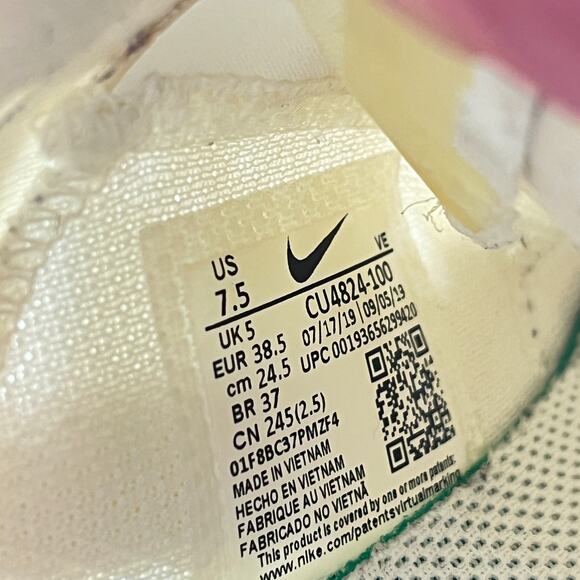 Nike Zoom Fly3 Sail Translucent Athletic Running Shoes CU4824-100 Women Size 7.5 - Picture 8 of 10